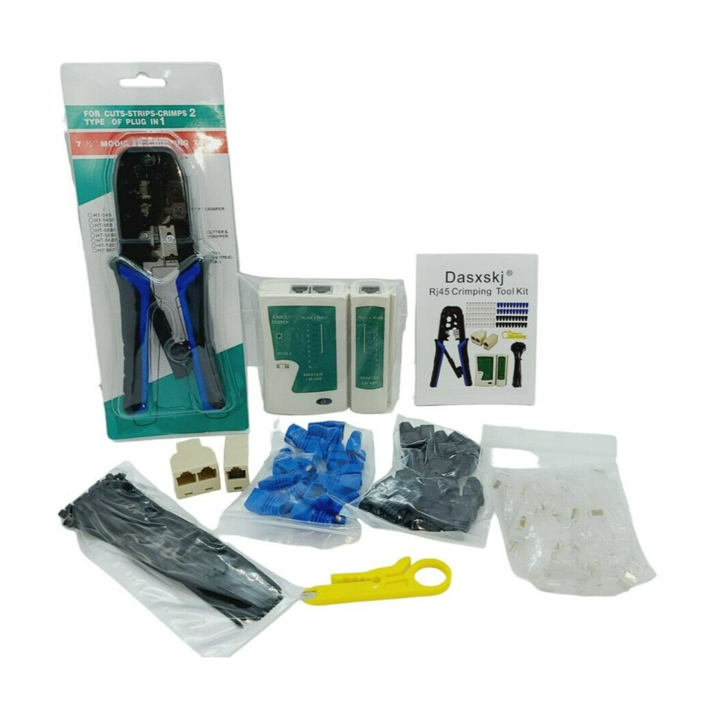 Crimping Tool‎ Kit - Rj45 - Dasxskj